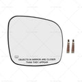 Right Side Mirror Glass for Chrysler Grand Voyager (2008–2015) Heated Convex