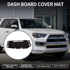 Dashboard Cover Mat for Subaru Levorg (2014–2020) Black Red Set
