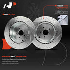 Drilled Brake Rotors for Subaru BRZ (2017–2020) Toyota 86 (2019–2020)