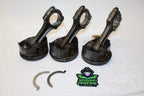 Set of 3 Connecting Rods with Standard Piston for Seadoo 215 230 255 260 (OEM 420917518)