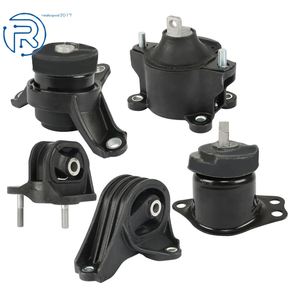 Set of 5 Motor Mounts for Honda Accord 2.4L (2013–2017)