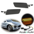 Front Bumper Amber LED Side Marker Light for Porsche Macan (2014–2024)