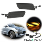 Front Bumper Amber LED Side Marker Light for Porsche Macan (2014–2024)