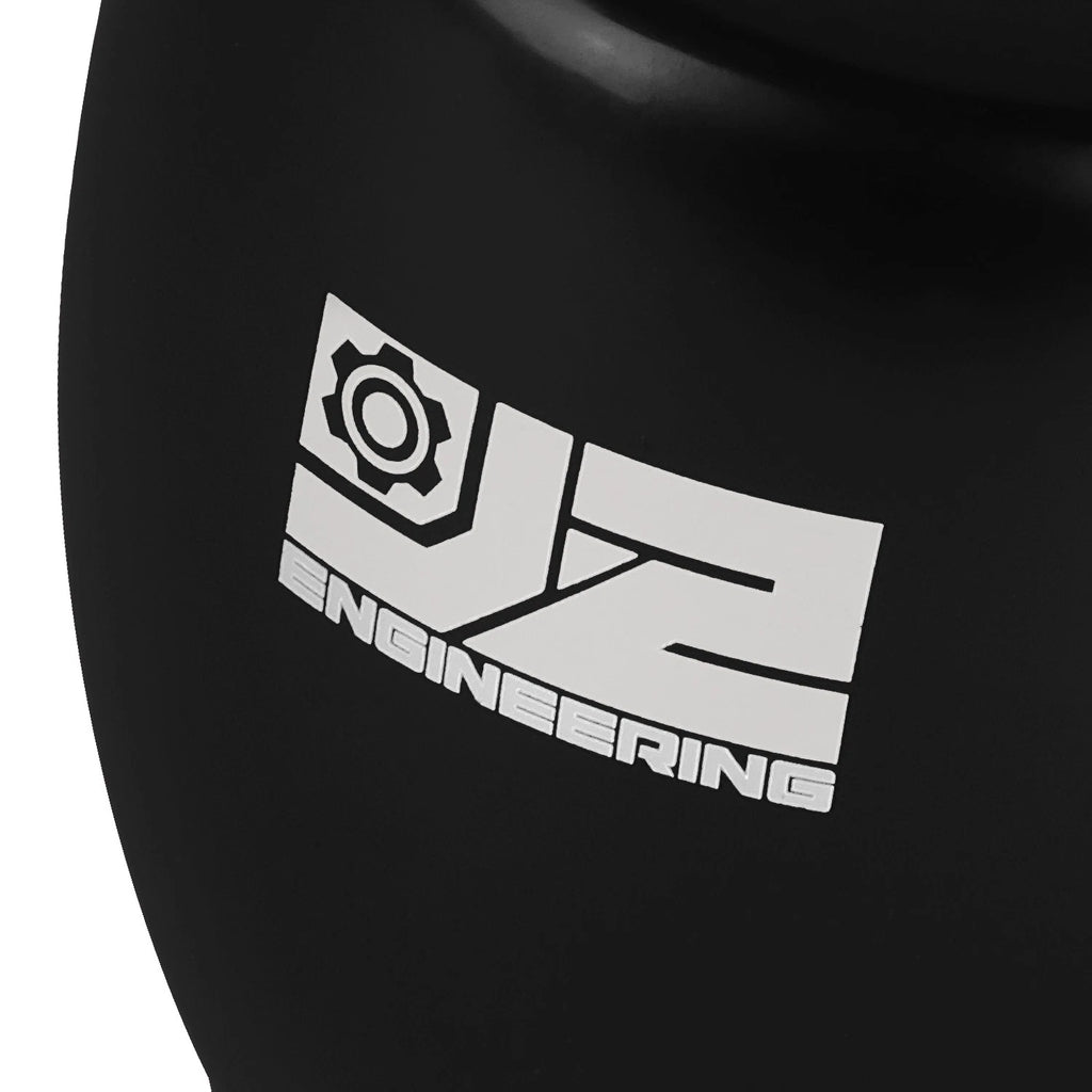 Shift Knob for Universal Fit (J2) - Black Flat Top Teardrop Shape