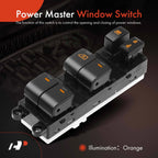 Front Left Power Window Switch for Nissan Frontier Xterra (2008-2021)