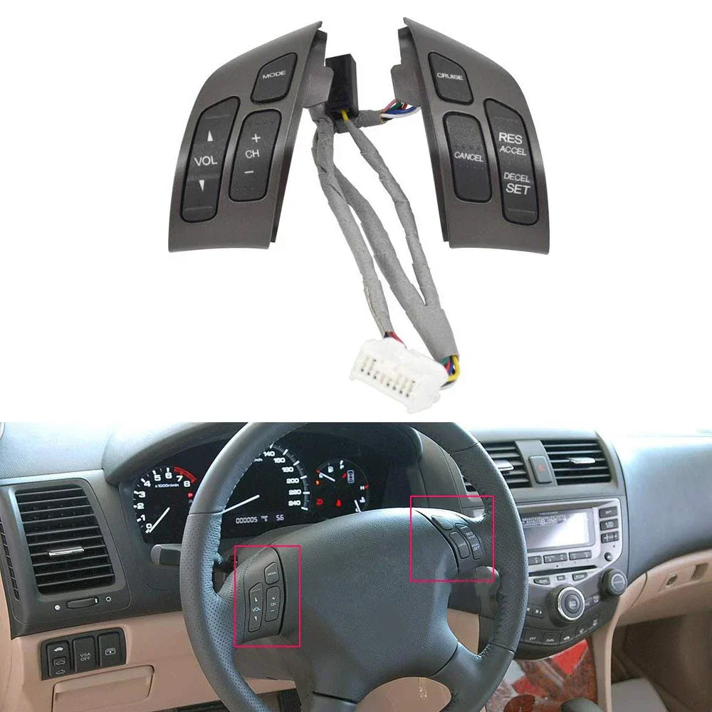 Steering Wheel Cruise Volume Control Switch for Honda Accord Odyssey (2003-2012)