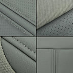 Front Seat Cover for Jeep Grand Cherokee (2005-2007) 2-Tone Gray