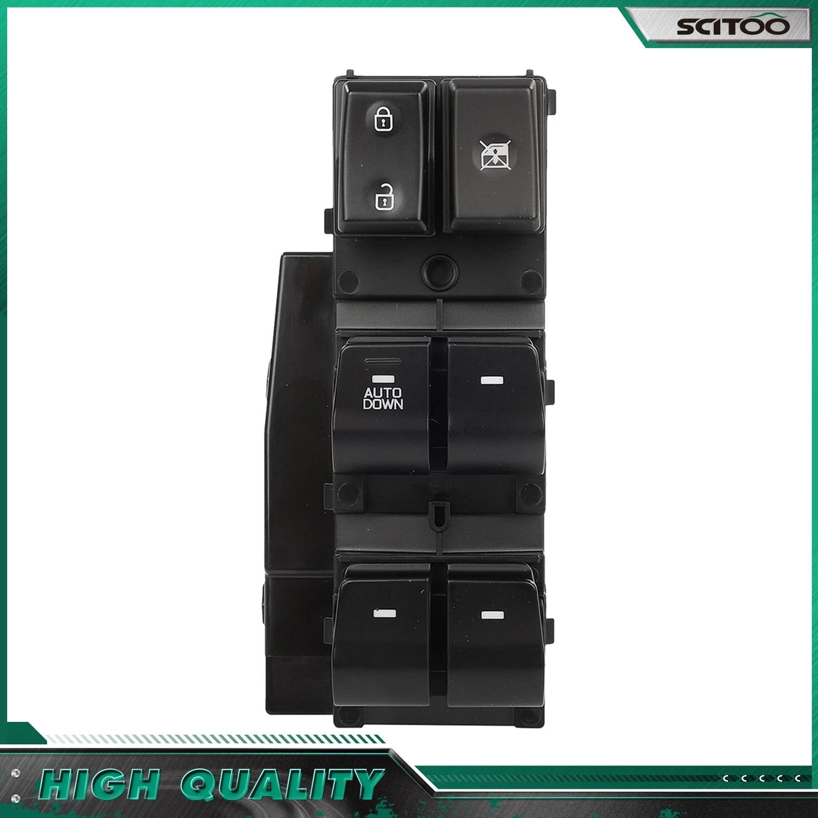 Front Left Power Window Switch for Hyundai Elantra (2015–2022)