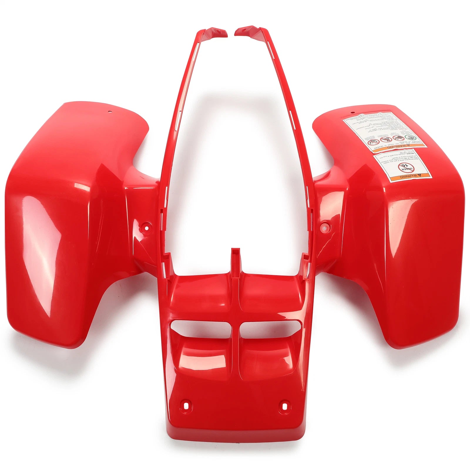Front Fender Body Kit for Yamaha Banshee 350 (1987–2006) - Red
