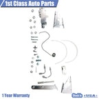Dual Power Booster Master Cylinder & Bracket for Pontiac (1967–1969)