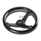 NRG RST-036BSB-BK 35CM Deep Dish Anodized Aluminum Wooden Steering Wheel