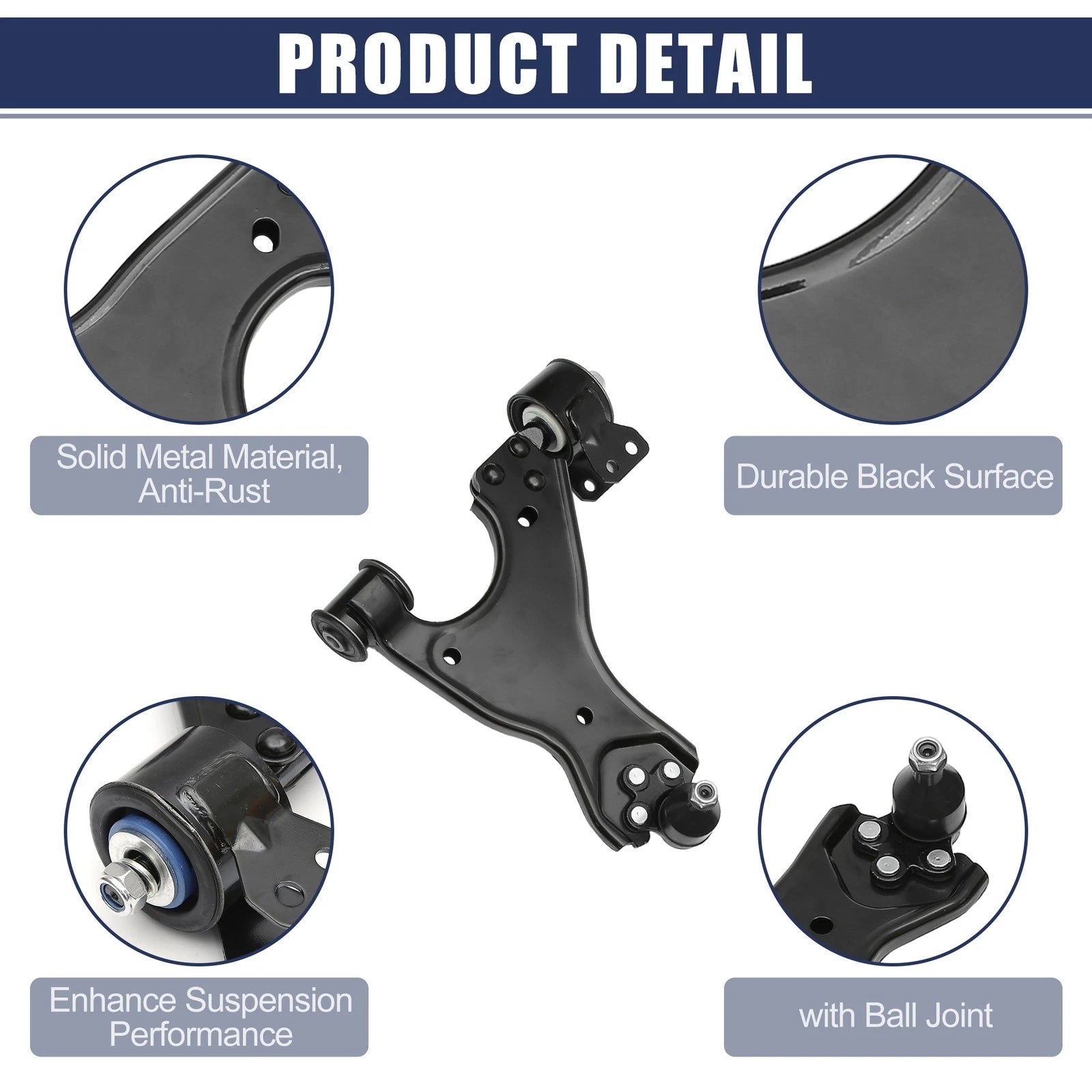 2X Front Lower Control Arm Ball Joint for Buick GMC 