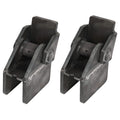 Set of 2 Weld On Steel Dump Hinges for Truck Trailer (Universal Fit)