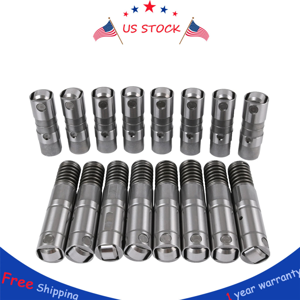 Set of 16 Active Fuel Management Valve Lifters for Chevy 5.3L 6.0L 6.2L