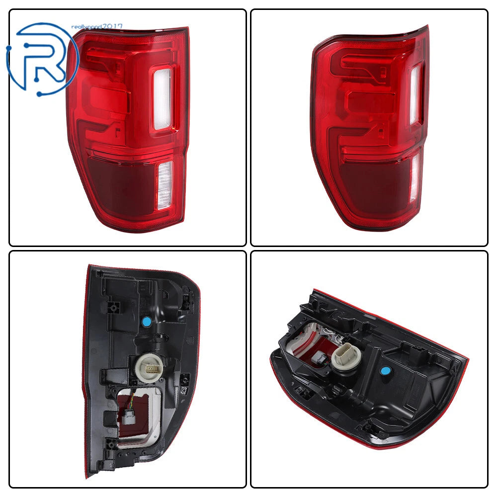 Set of 2 LED Tail Light Assemblies for Ford Ranger (2019-2023)