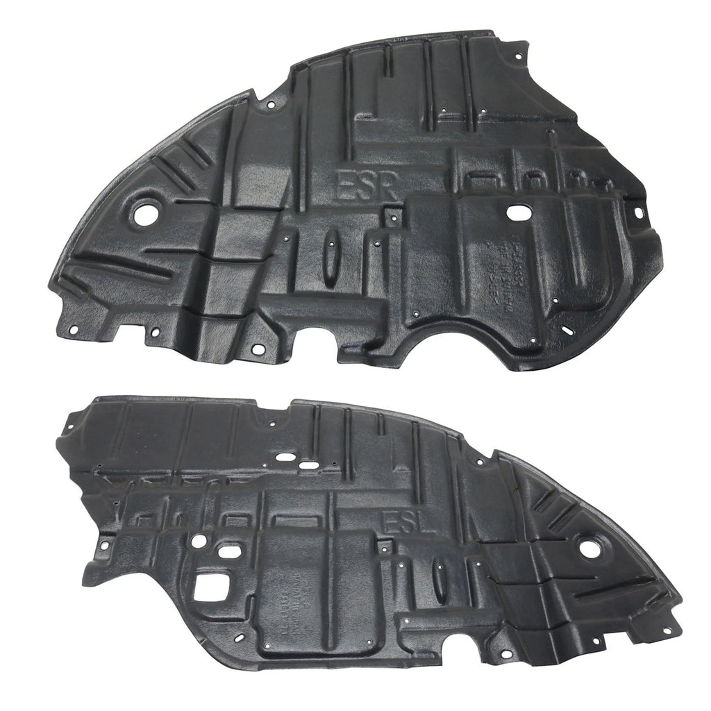 Set of 2 Engine Splash Shields for Lexus ES350 (2016–2018) Front Left & Right