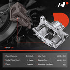 Front Left Disc Brake Caliper with Bracket for Dodge Journey (2009-2012)
