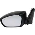 Set of 2 Heated Mirrors for 2017-2018 Ford Escape with Signal Light