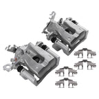 2X Rear Brake Calipers with Bracket for Pontiac Vibe L4 1.8L (2009–2010) 19B3797