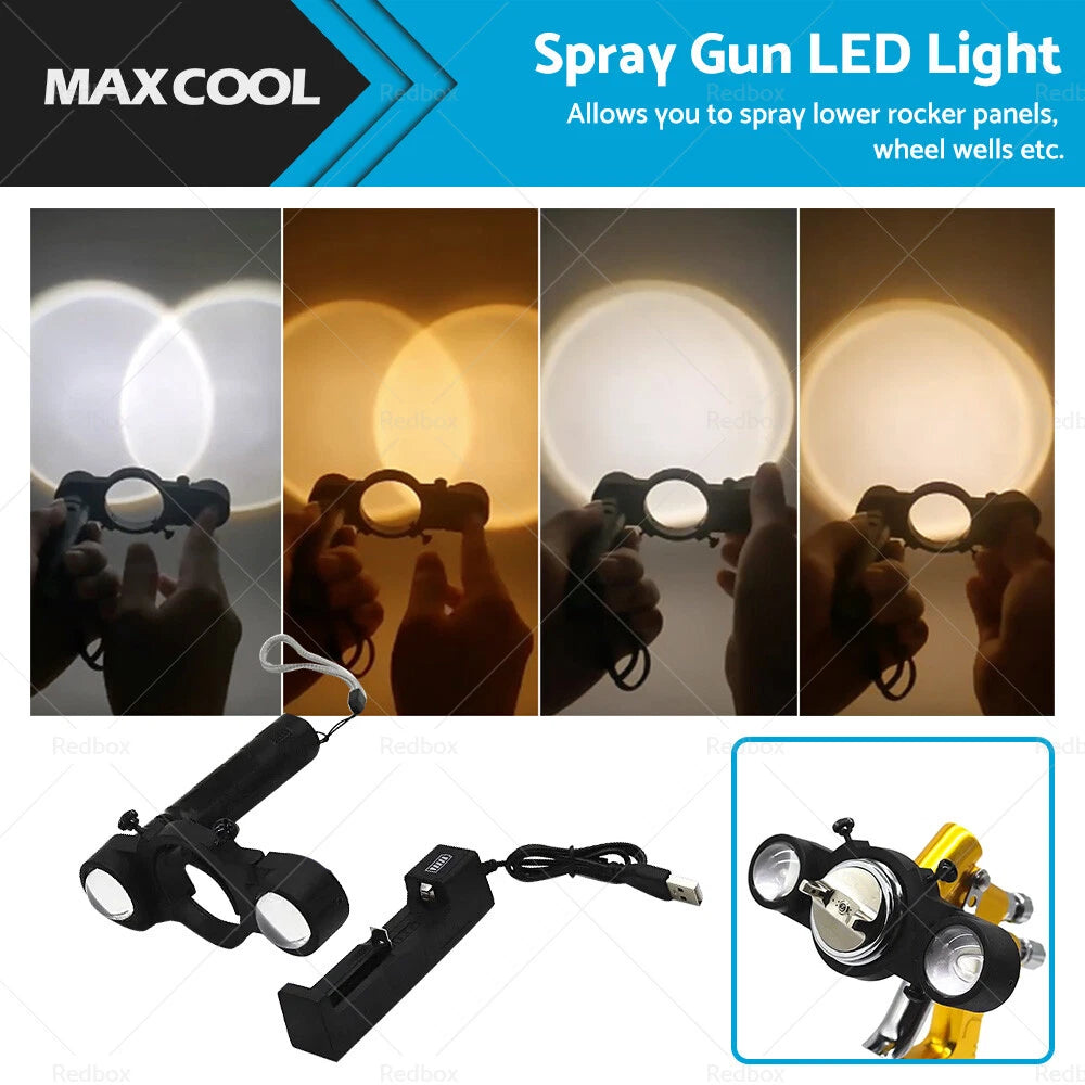 LED Paint Spray Gun Light for Universal Fitment
