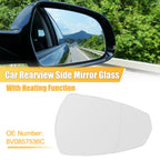 Heated Right Side Rearview Mirror Glass for Audi A3 8P1 S3 (2003–2013) No. 8V0857536C