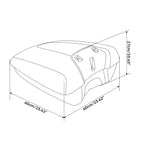 Low Profile Pack Trunk for Indian Chieftain Challenger Pursuit (2017–2025)
