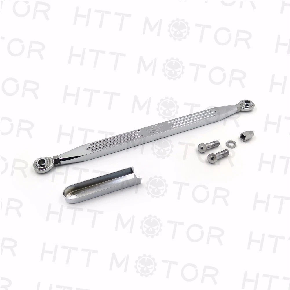 Custom Chrome Edge Cut Gear Shift Linkage for Harley Softail (2000–2023)