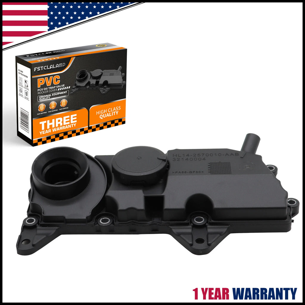 Engine Valve Cover with Gasket for Volvo S60 V60 XC60 XC70 S80 XC90 (2015–2023)
