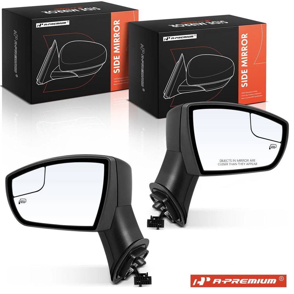 2X Power Adjust Mirrors with Manual Fold for Ford EcoSport (2018–2022)