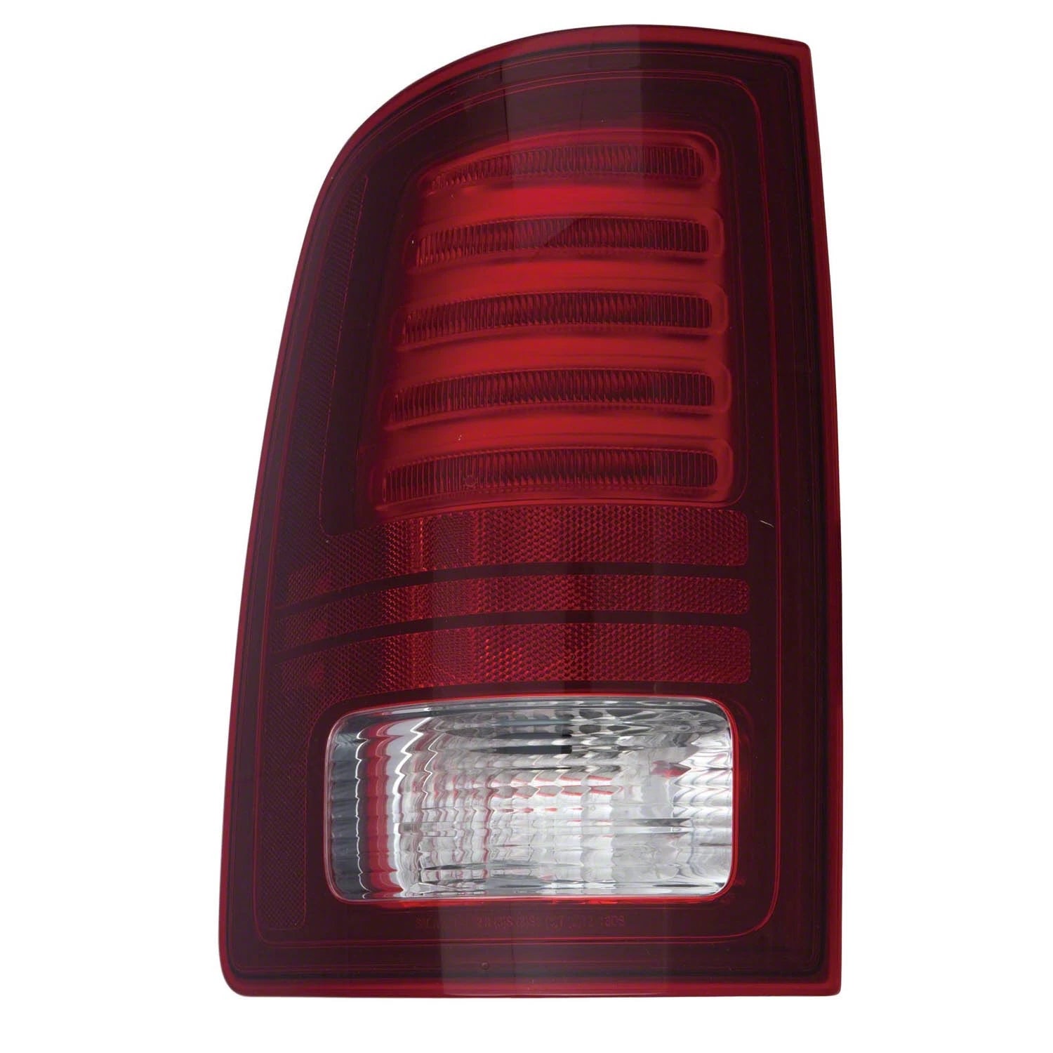 Replacement Black Driver Side LED Tail Light Assembly (See compatibility Chart)