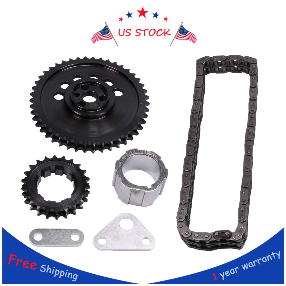 Billet Timing Chain Set for Chevrolet Gen III LS Engines (24X)