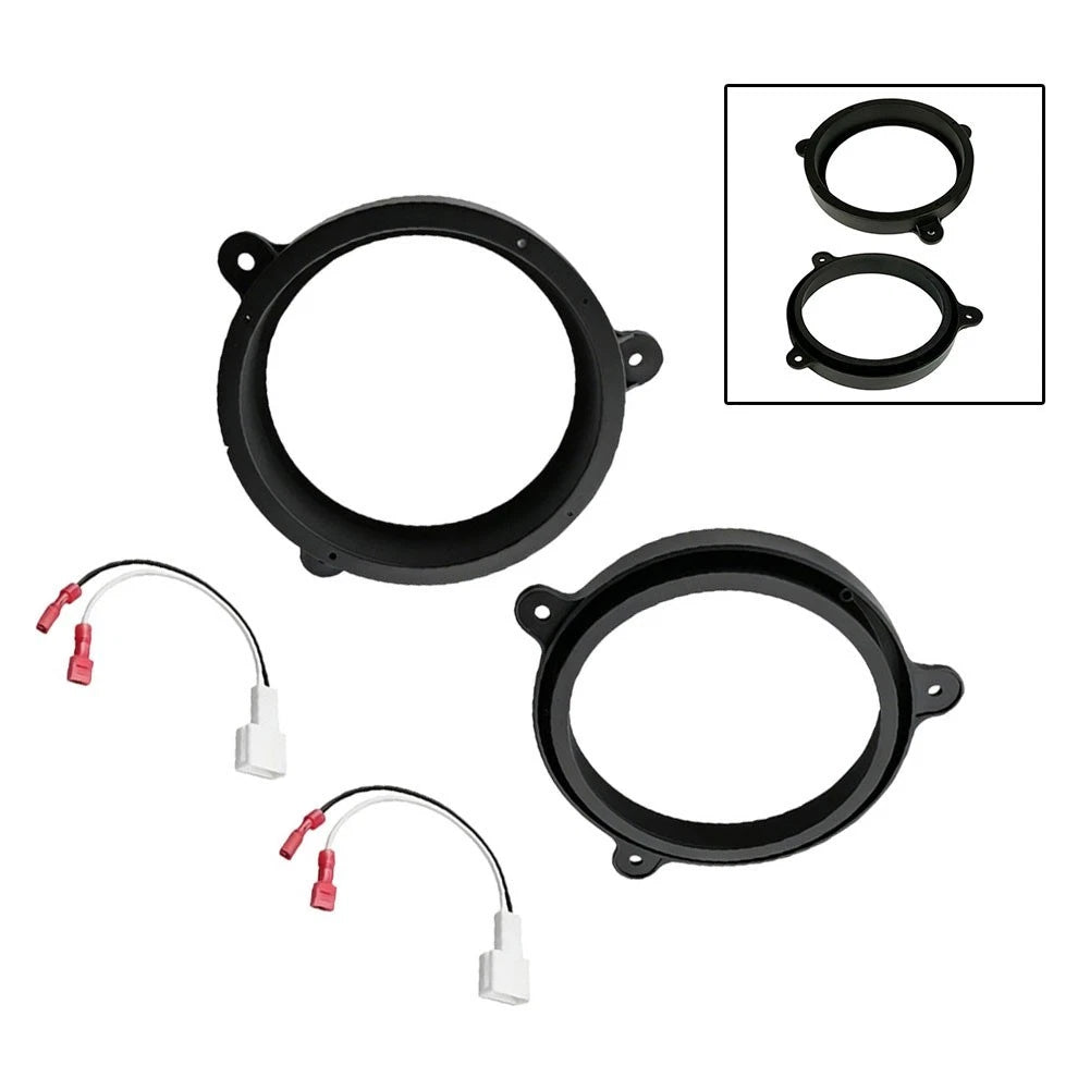 6.5 Inch Rear Door Speaker Adapter Pad with Plug-in Harness for Subaru Forester (2014–2018)