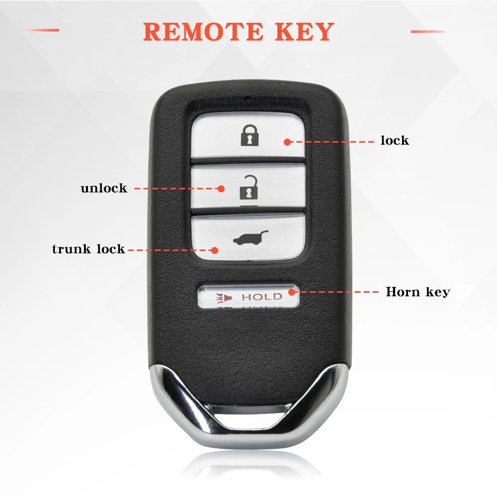2 Smart Keyless Entry Remote Key Fob for Honda CRV (2014–2016) ACJ932HK1210A