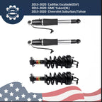 Set of 4 Front Struts & Rear Shocks for Escalade Suburban Tahoe Yukon (2015–2020)