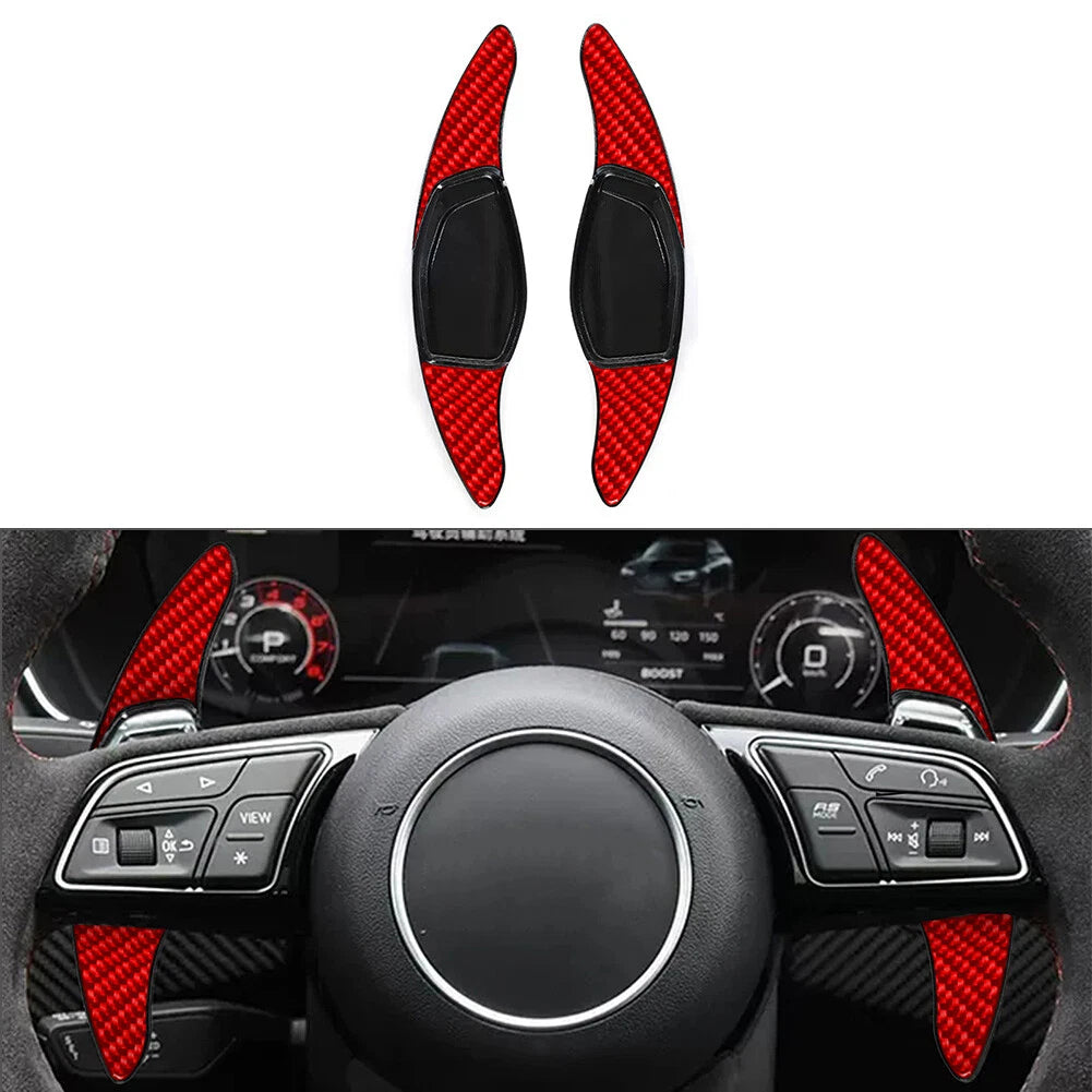 Steering Wheel Shift Paddle Extension for Audi RS3 RS4 RS5 R8 TT RS (2012–2021)