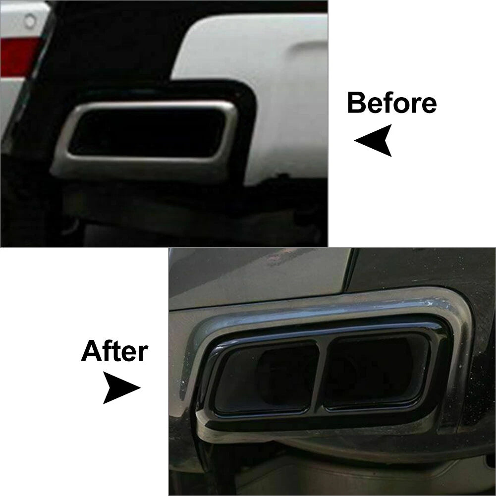 Rear Exhaust Muffler Tail Pipe Cover Trim for Range Rover Sport (2018–2019)