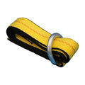 Wheel Tie Down Strap 8' with D-Ring for Tow Dolly Tow Truck (Car Hauler)