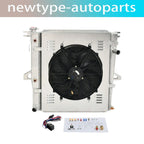 3 Row Radiator with Shroud Fan for Ford Ranger Explorer Mazda B4000 (1998–2011)
