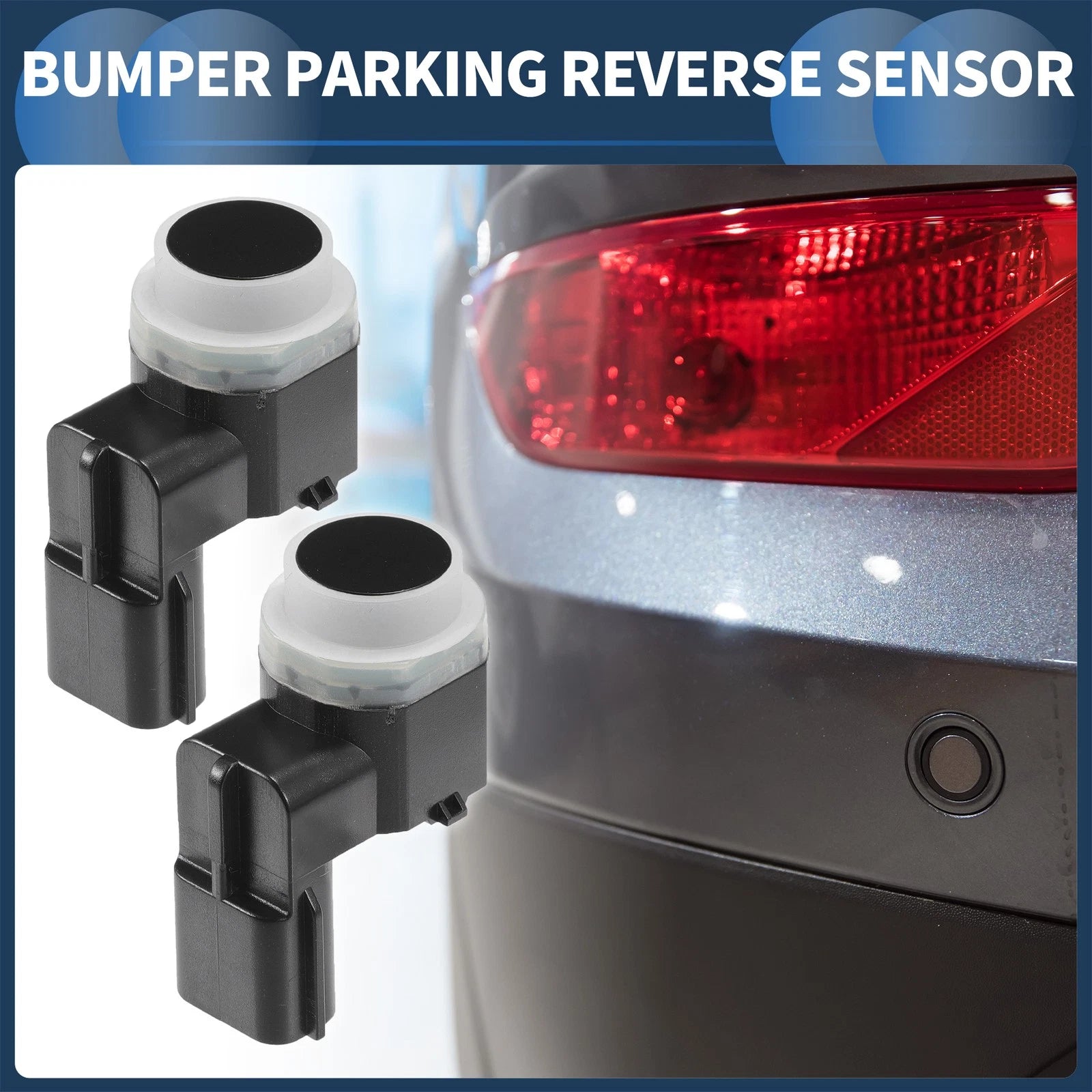 2X Bumper Parking Reverse Sensor No. 284384EA0A for Nissan NV300 (2014–2022)