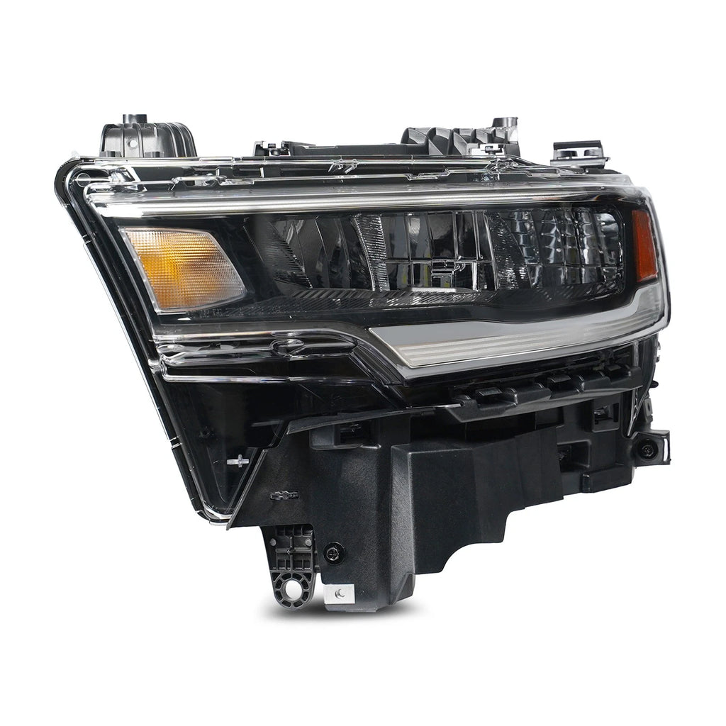 LED Headlight Halogen Turn Signal Chrome Bezel LH for Ram 1500 (2025–2026)