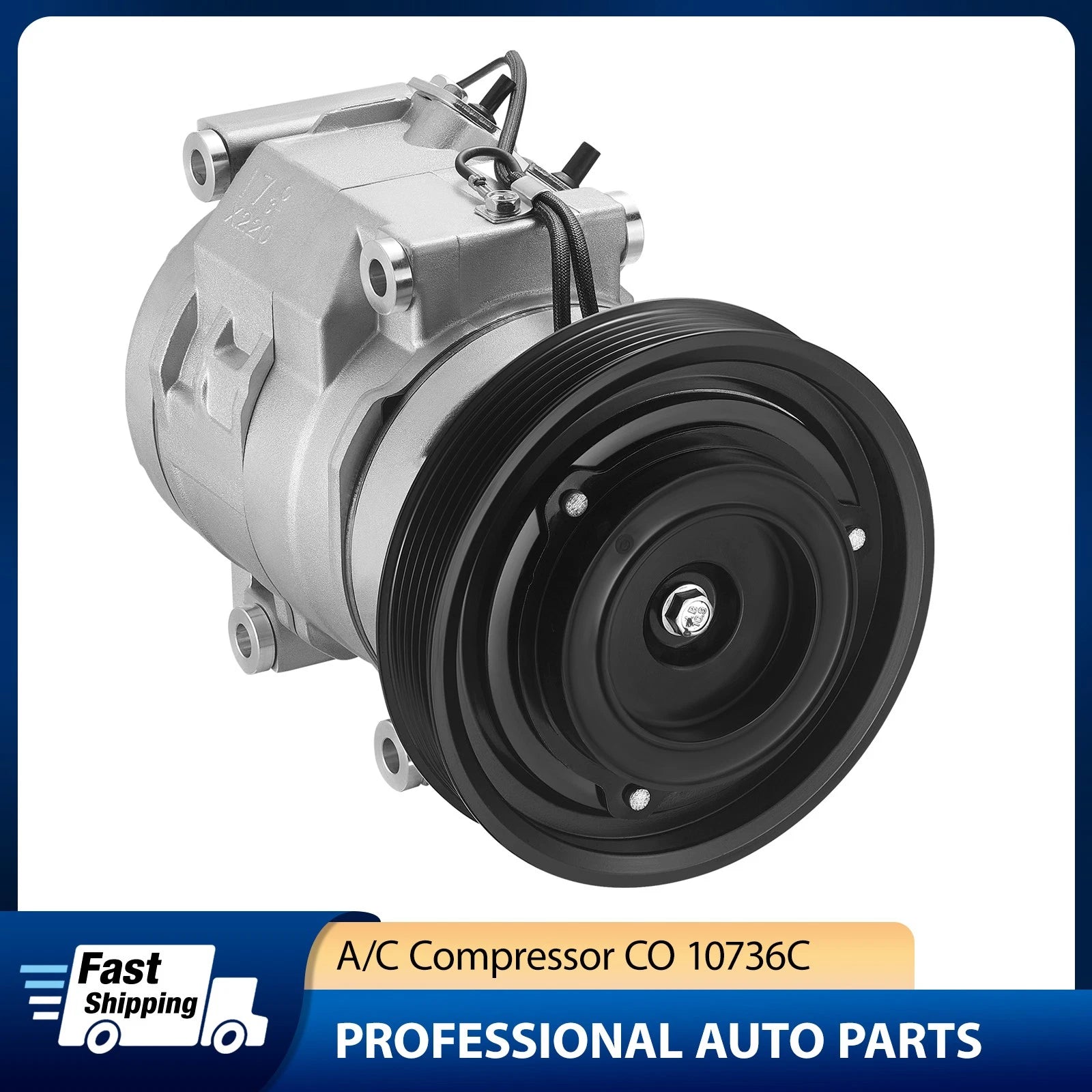 A/C Compressor CO 10736C for Acura MDX TL Honda Accord Odyssey Pilot (2003–2008)