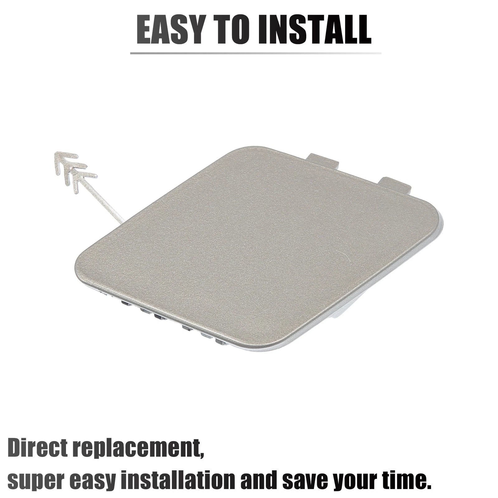 Tow Hook Cover for Audi Q3 (2015–2021) Beige 786527799312