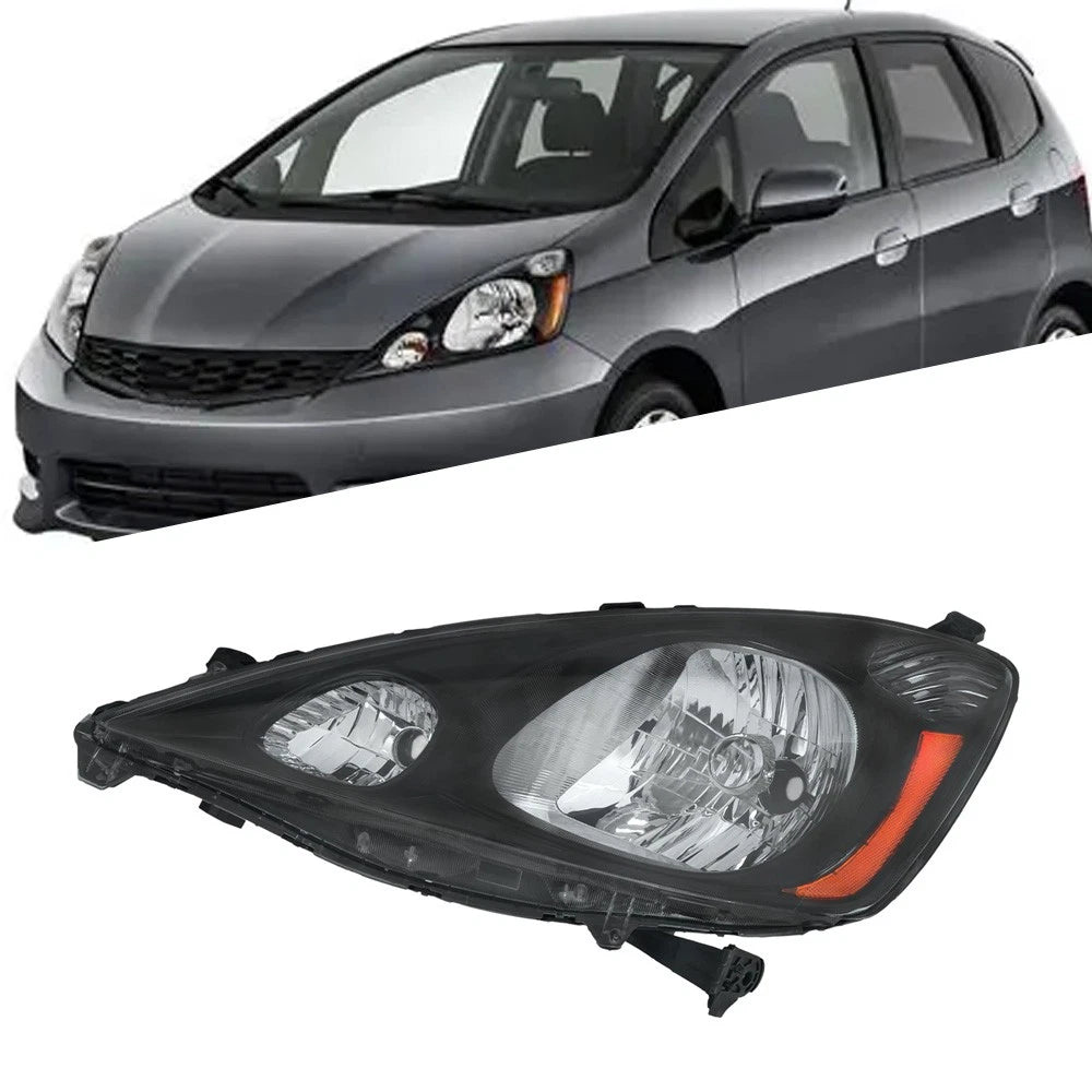 Driver Side Headlight Assembly for Honda Fit (2009–2011) Halogen