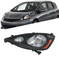 Driver Side Headlight Assembly for Honda Fit (2009–2011) Halogen