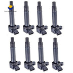 Set of 8 Ignition Coils for Toyota Tundra 4.7L V8 (2001–2009) 90919-02230