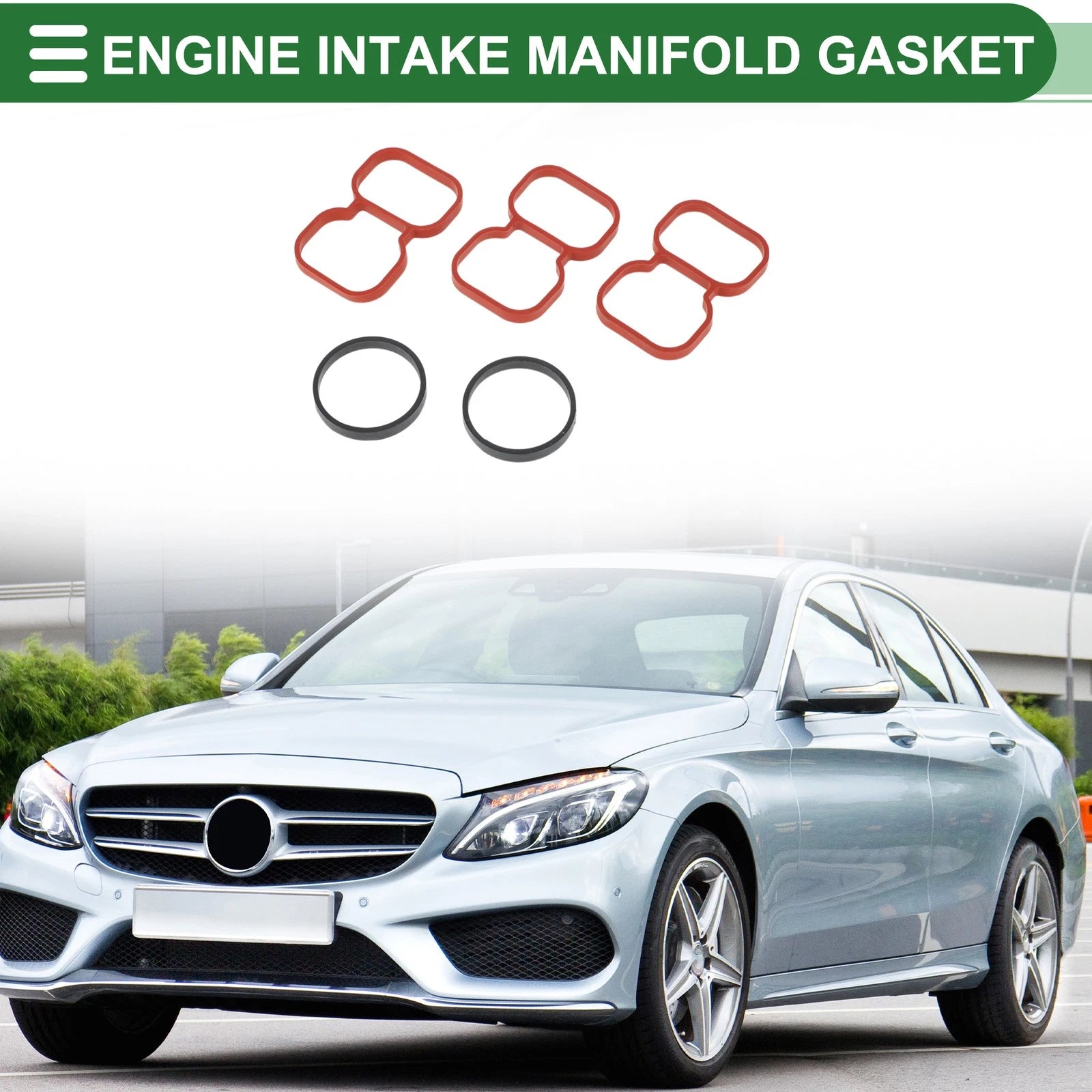 Engine Intake Manifold Gasket for Mercedes-Benz C250 (2012–2015) No. 2710960180