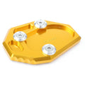 Sidestand Kickstand Extension Pad for Yamaha FZ6R (2009-2015) Gold