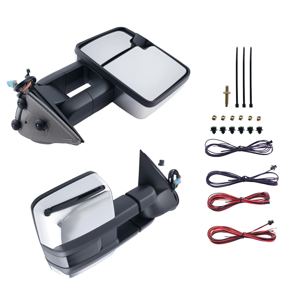 Heated Side Mirror for Chevrolet Silverado Classic (2007) Chrome