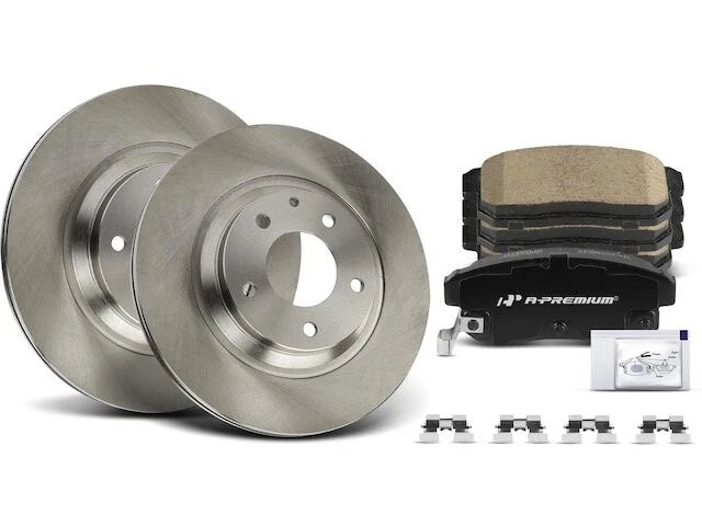 Rear Brake Pad and Rotor Kit for Mazda RX-8 (2004–2011) QG251FR
