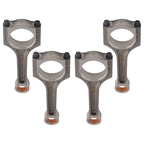 Set of 4 Turbo Connecting Rods for Hyundai Genesis, Santa Fe, Kia Optima, Sorento (2010–2016)